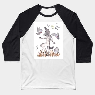 Lycanthropy Werewolf Child Baseball T-Shirt